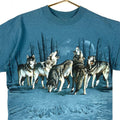 Vintage Wolf Pack TShirt Large Single Stitch All Over Print 1994 Wildlife 90s Graphic Tee – Bold Style · High-Quality Print