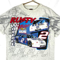 Vintage Nascar Racing Tshirt XL Gray All Over Print Miller Racing Rusty Wallace Graphic Tee – Aesthetic Look · Trending Graphic Apparel