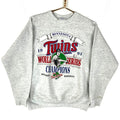 Vintage Minnesota Twins Sweatshirt Large Gray Made In Usa 1991 Mlb Champs 90s Sweatshirt – Feel-Good Design · Top Pick For Any Outfit