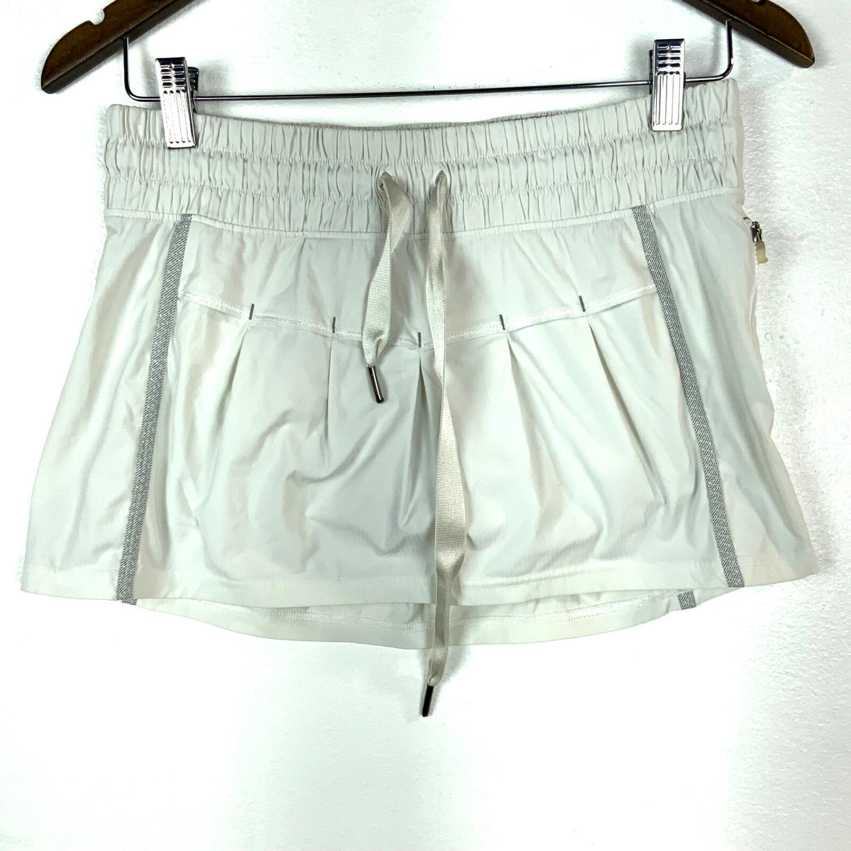 Lululemon Women39s Run Revitalize Lined Tennis Skirt Size 6 Small White Graphic Tee – Everyday Comfort · Great Gift For Fans