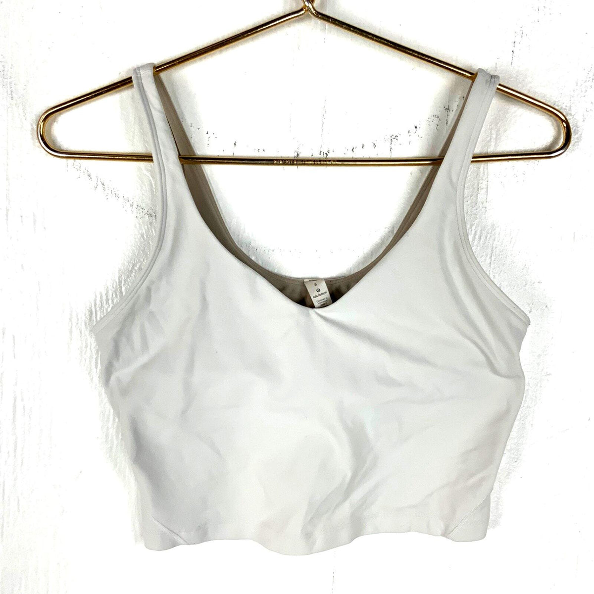 Lululemon Women39s Align Tank Top Size 8 Medium White Athleisure Tank Top – Feel-Good Design · Must-Have Style