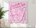 Seashells and Wedding Bells Bachelorette Party Tapestry Custom Beach Bride Weekend Decor Personalized Coastal Wedding Backdrop Banner Graphic Tee – Bold Style · Trending Graphic Apparel