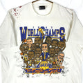 Vintage Los Angeles Lakers Caricature Tshirt XL 1987 Nba Champs Drive For Five Graphic Tee – Feel-Good Design · High-Quality Print