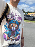 Trendy Bear Graphic T Shirt Fun Casual Wear Streetwear Gift for HimHer Birthday Cool Outfits Summer Vibes Money T shirt Graphic Tee – Cozy Vibes · High-Quality Print