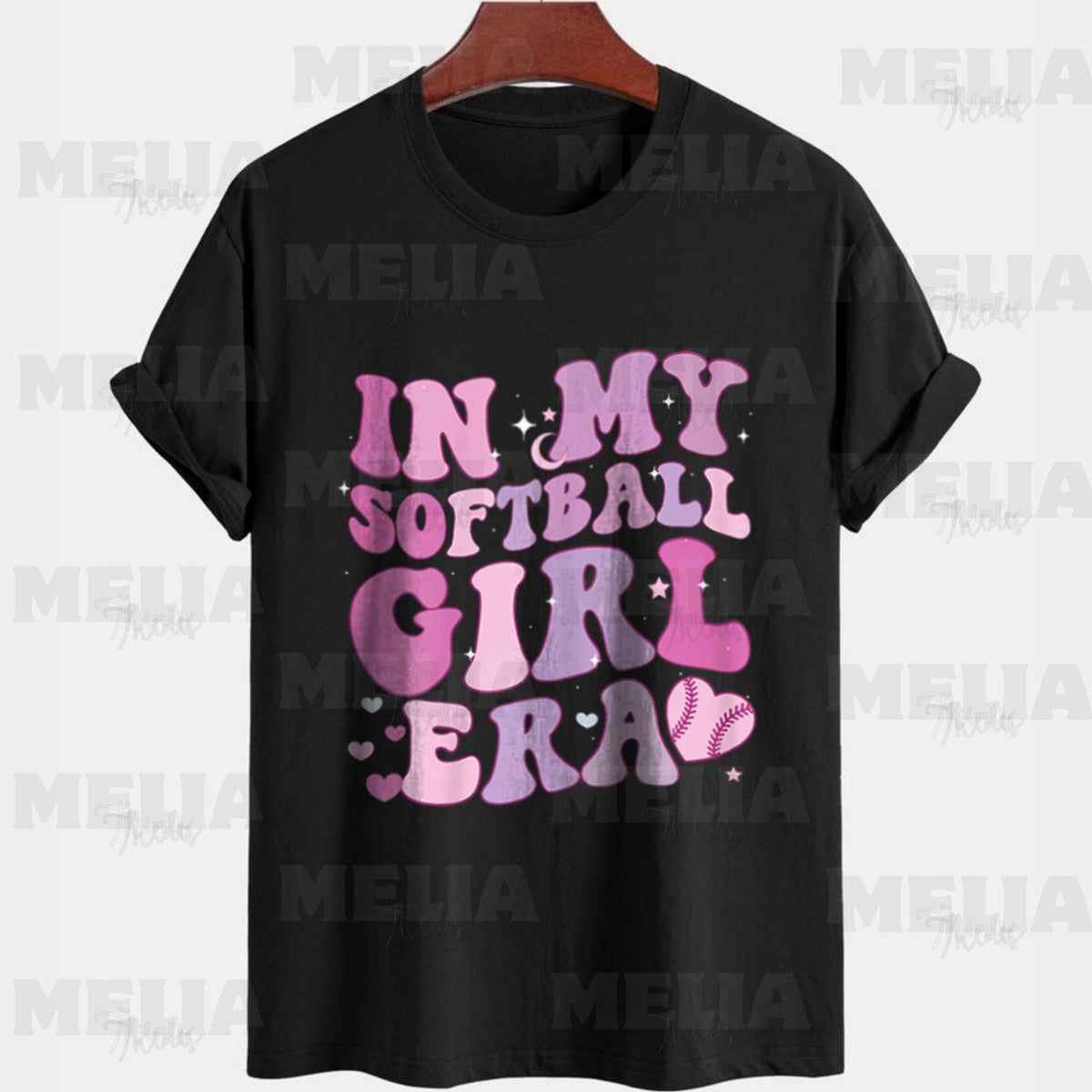 Funny Softball Girl PNG Design Retro Groovy Style Digital Sublimation File for T Shirts Stickers Tumblers Softball Player Craft DIY Graphic Tee – Warm & Stylish · Trending Graphic Apparel