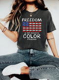 Freedom Is My Favorite Color Teacher Shirt 4th of July Teacher T Shirt America Crayon Tee Patriotic School Shirt for Teachers Graphic Tee – Cozy Vibes · Top Pick For Any Outfit