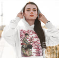 Cherry Blossom Hoodie Sakura Sweatshirt Japanese Sweater Anime Manga Jumper Goblin Fairy Hooded Floral Graphic Tee Flower Shirt Hoodie – Soft Feel · High-Quality Print