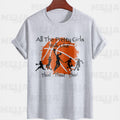 Pretty Girls Walk Like This Basketball PNG Design for T Shirt Sarcastic Sports Quote Graphic Digital File for Sublimation Projects Graphic Tee – Easygoing Wear · Top Pick For Any Outfit