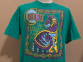 Vintage 90s Celtic Cat Art Graphic Green Tshirt XL Graphic Tee – Cozy Vibes · Must-Have Style