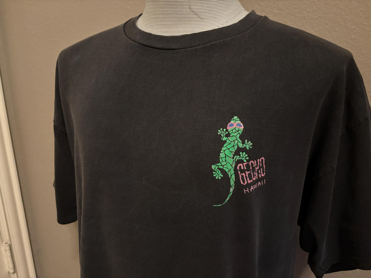 Vintage 90s Gecko Hawaii Chill Beach Tshirt XL Graphic Tee – Everyday Comfort · Trending Graphic Apparel