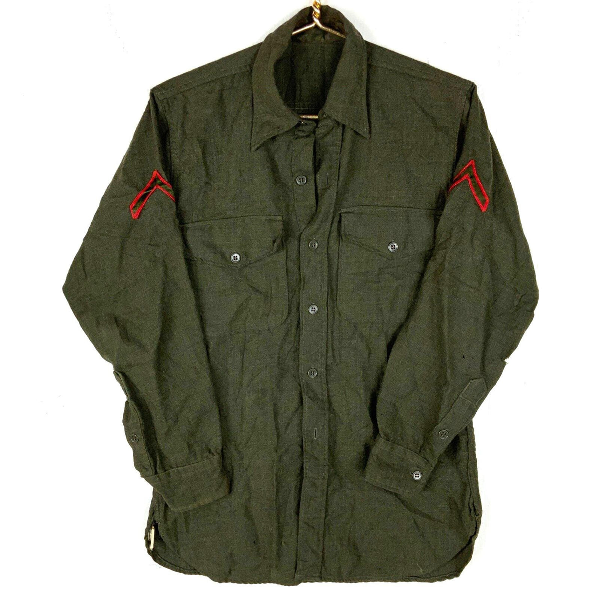 Vintage Us Army M2 Flannel Button Up Shirt Medium Green Long Sleeve 1952 Graphic Tee – Cozy Vibes · Must-Have Style