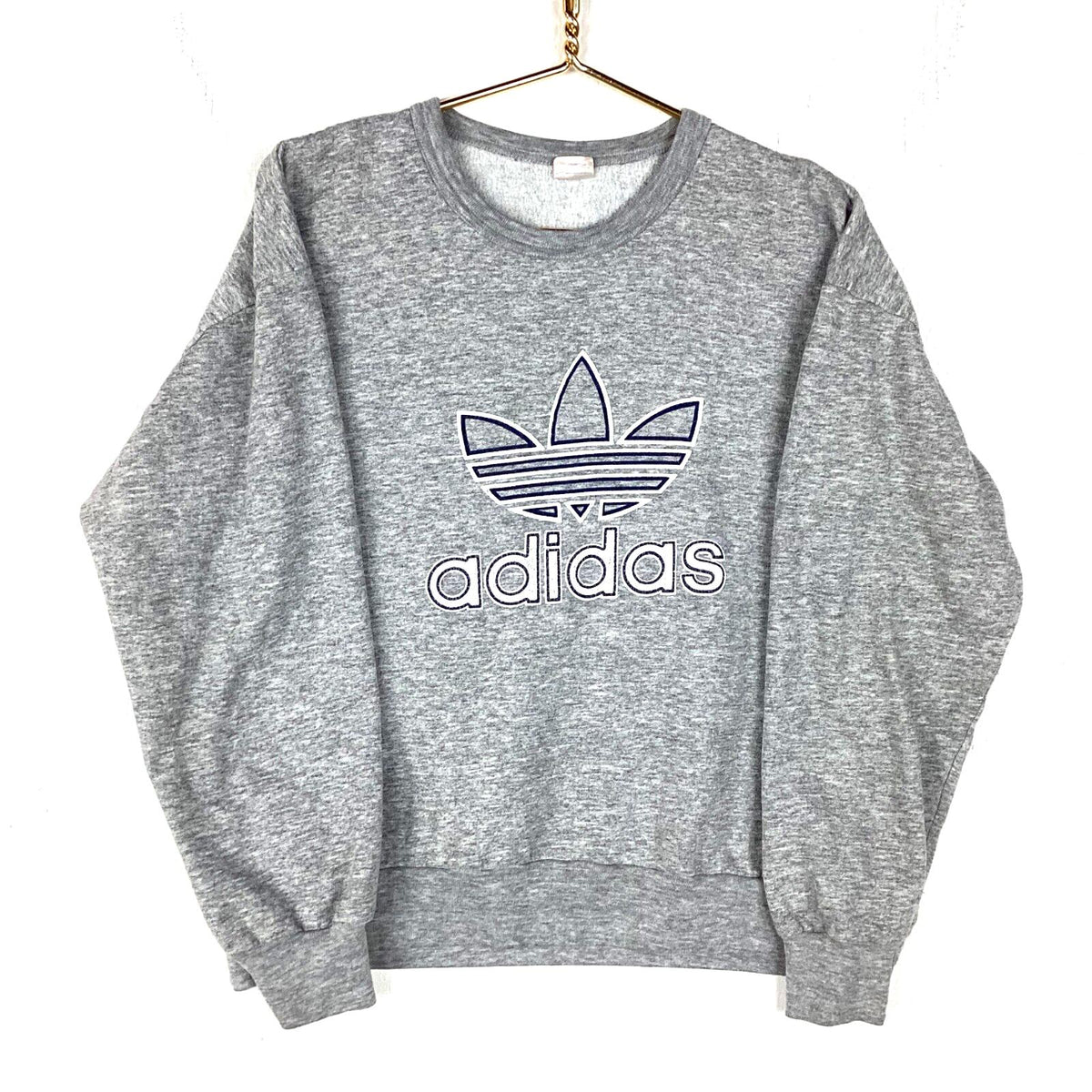 Vintage Adidas Trefoil Sweatshirt Crewneck Size XL Gray 80s 90s Sweatshirt – Cozy Vibes · Trending Graphic Apparel