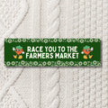 Race You to The Farmers Market Funny Saying Bumper Sticker for Friend or Sister Who Loves The Farmers Market Cute Strawberry Lover Gift Graphic Tee – Soft Feel · High-Quality Print