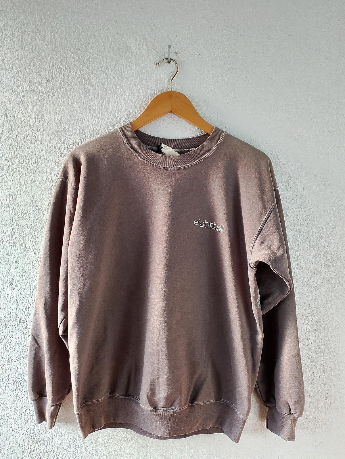 Vintage Eightball underground crewneck sweatshirt Medium Sweatshirt – Aesthetic Look · High-Quality Print