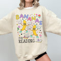 Colorful Bookworm Sweatshirt with Fruit Bananas for Reading Funny Saying Book Lover Gift Idea for Romance Reader Bookish School Librarian Sweatshirt – Aesthetic Look · Must-Have Style