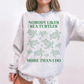 Cute Sea Turtle Sweatshirt for Marine Biologist Science Major Who Loves the Beach Funny Saying Animal Lover Gift Sister Who Loves Turtles Sweatshirt – Premium Graphic · Top Pick For Any Outfit