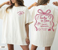 Las Vegas Bachelorette Shirt Lucky in Love Comfort Colors Custom Casino Bridal Party Group TShirts Personalized Feeling Lucky Girls Trip Tee Graphic Tee – Feel-Good Design · Perfect For Daily Wear