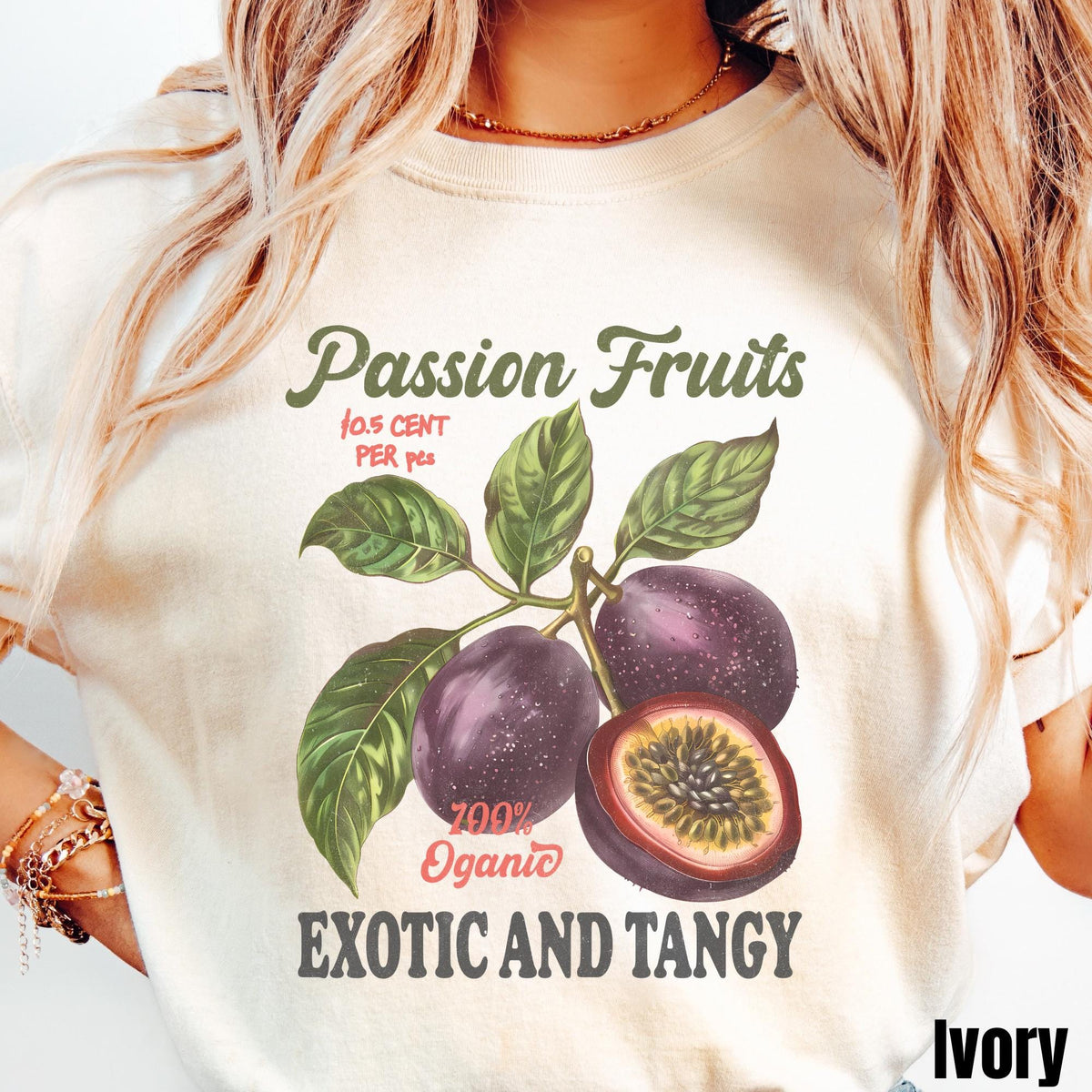 Retro Passion Fruit Shirt Botanical Fruit Shirt Exotic Summer Fruit Shirt Farmers Market Shirt Tropical Fruit Tshirt Graphic Tee – Fan Favorite · Trending Graphic Apparel