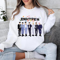 Cute Enhypen Chibi Sweatshirt EN ZOO Enhypen Members Shirt Enhypen Walk The Line Niki Jake Sunoo Heeseung Jungwon Jay Sunghoon Sweatshirt – Everyday Comfort · Must-Have Style