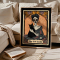Cat Lady Tarot PrintWitchy Cat Lovers Wall ArtVintage Cat Art Poster Skeleton Cat Mom GiftWitchy Cat ArtDark Academia Gothic Cat Print Graphic Tee – Fan Favorite · Great Gift For Fans