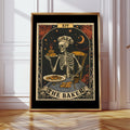 Baking Art PrintSkeleton Cooking PrintTarot Card Wall ArtGift for BakersCulinary Art PosterFunny Kitchen Wall ArtCake Lover Bakery Art Graphic Tee – Everyday Comfort · High-Quality Print