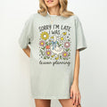 Back to School Matching Teacher Tee Shirt for Elementary Teacher or High School Teacher Silly Goose with Flowers Cute Lesson Planning Tee Graphic Tee – Easygoing Wear · Trending Graphic Apparel