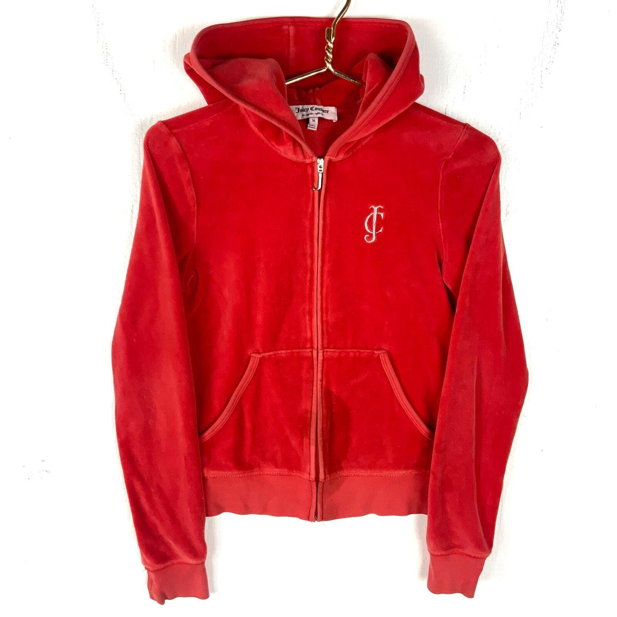 Juicy Couture Velour Women39s Sweatshirt Hoodie Medium Pink Full Zip Y2k Hoodie – Fan Favorite · Great Gift For Fans