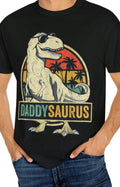 Daddy dinosaur T Shirt dino Tee Funny Dad Shirt Father39s Day Gift Dinosaur Lover Apparel dinosaur dad dinosaur daddy Gift for Dad Graphic Tee – Feel-Good Design · Perfect For Daily Wear