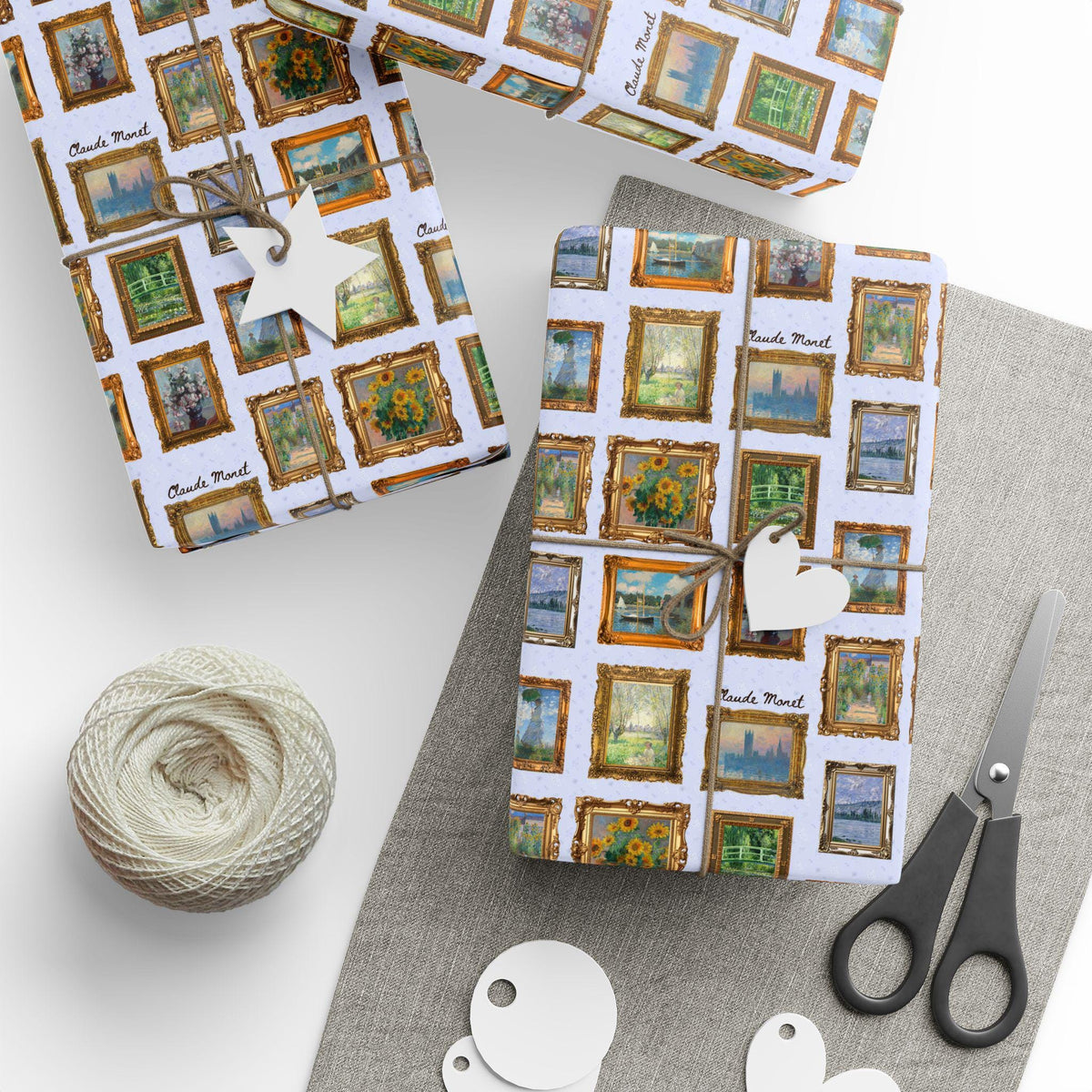 Claude Monet Art History Wrapping Paper for Wrapping Gifts 19th Century Impressionist Artwork Famous Paintings Art History Major Present Graphic Tee – Easygoing Wear · High-Quality Print