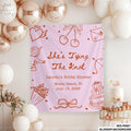 She39s Tying The Knot Bachelorette Party Banner Bridal Shower Welcome Sign Personalized Coquette Bow Photo BackdropCustom Bach Party Decor Graphic Tee – Cozy Vibes · Top Pick For Any Outfit