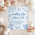 Something Blue Before I Do Bridal Shower Sign Tying the Knot Welcome Banner Coquette Bachelorette Party Tapestry Bow Hen Party Decor Graphic Tee – Cozy Vibes · Great Gift For Fans