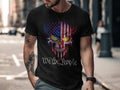 Vintage American Flag Skull T Shirt Patriotic Skull Shirt Distressed Flag Skull Tee USA Skull Graphic Tee 4th of July Shirt Unisex Graphic Tee – Easygoing Wear · Must-Have Style