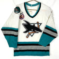 Vintage San Jose Sharks Ccm Jersey Small White Made In Canada Nhl 9039s Jersey – Feel-Good Design · Must-Have Style