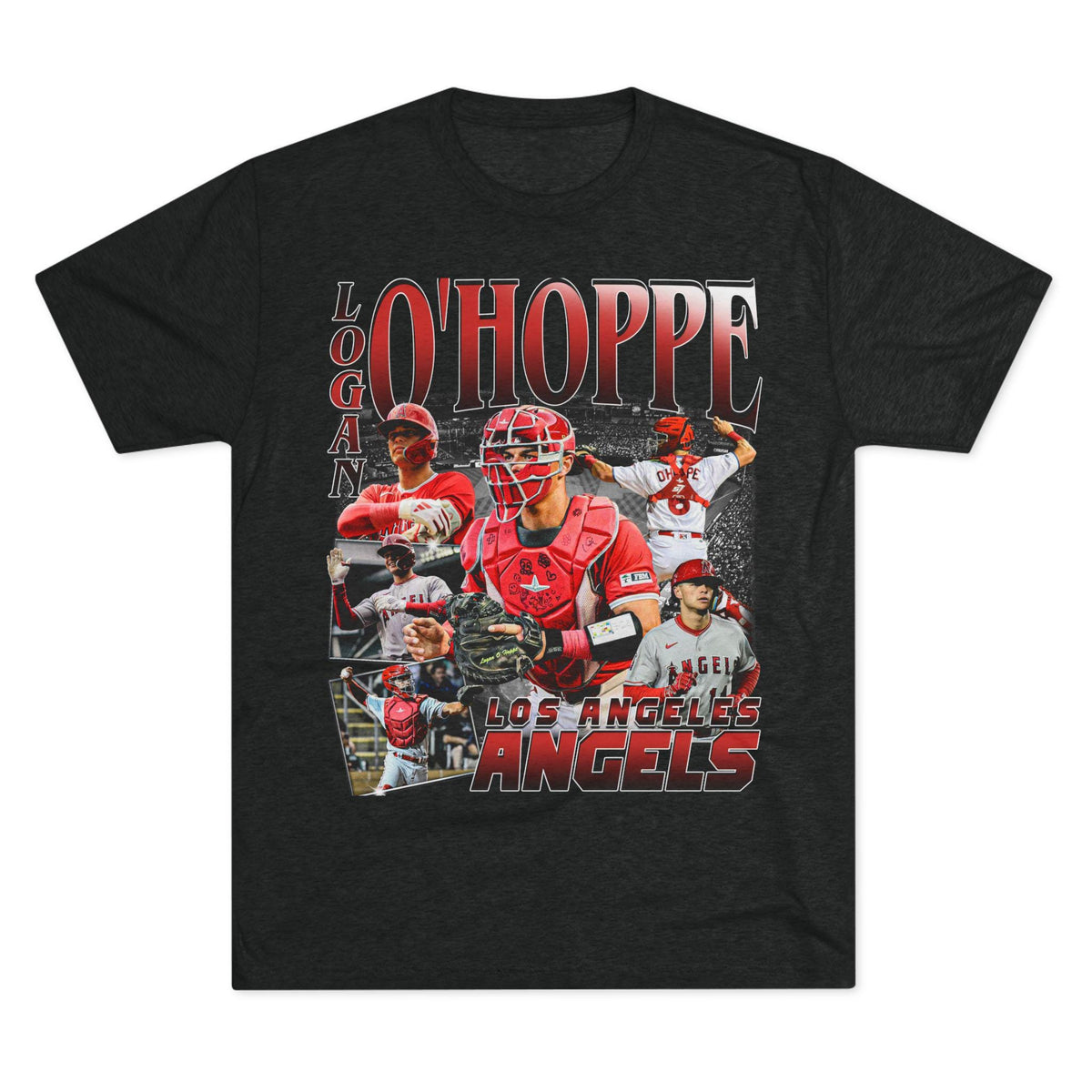 Logan O39Hoppe T Shirt Retro Angels Baseball Tee Graphic Tee – Fan Favorite · High-Quality Print