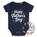 Happy Father39s Day Baby Grow Daddy Gift 1st Fathers Day Personalised Gift For Dad Baby Vest New Baby Outfit Fathers Day Outfit 1350 Graphic Tee – Premium Graphic · High-Quality Print