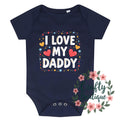 I Love My Daddy Baby Grow Daddy Gift 1st Fathers Day Gift For Dad Baby Vest New Baby Outfit Fathers Day Outfit Cute I Love Dad 1361 Graphic Tee – Fan Favorite · Perfect For Daily Wear