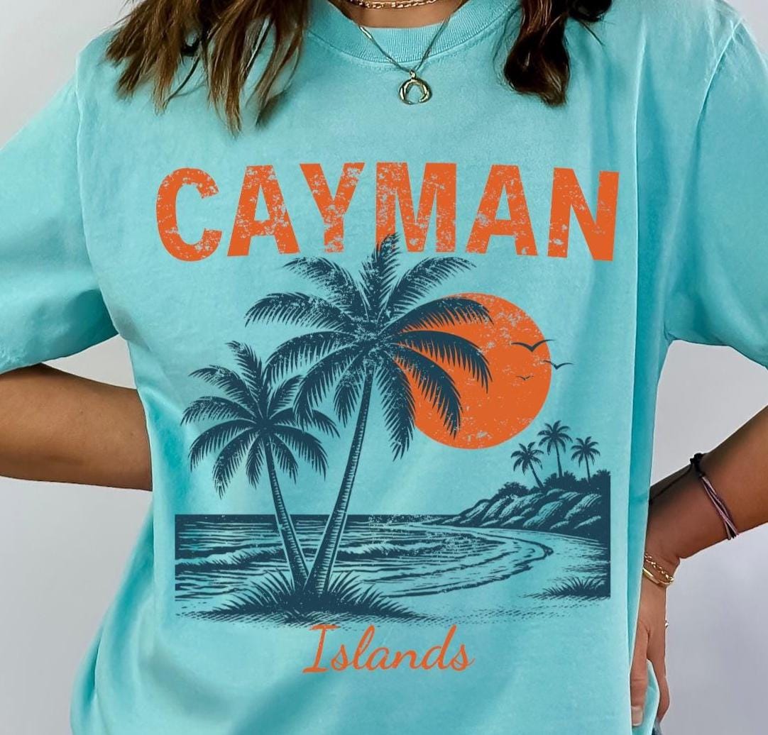 Cayman Islands Beach Tshirt Gift Tee Family Vacation Shirt Graphic Tee – Feel-Good Design · High-Quality Print