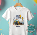 3rd Birthday t shirt I39m 3 And Digging It Personalised Birthday Gift 3 Year Old Digger Tee Boys Party T Shirt I am Three Outfit 1336 Graphic Tee – Cozy Vibes · Perfect For Daily Wear