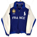 Polo Ralph Lauren Racing Sweatshirt XL Blue Full Zip Big Pony 2011 Team France Sweatshirt – Premium Graphic · Great Gift For Fans
