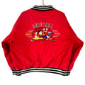Vintage Mickey Mouse Disney Bomber Jacket XL Red Full Zip 90s Graphic Tee – Soft Feel · Great Gift For Fans