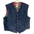 Vintage The Australian Outback Denim Jean Vest Large Black Plaid Lined 90s Graphic Tee – Fan Favorite · High-Quality Print