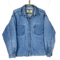 Vintage Levis Denim Long Sleeve Shirt Large Blue Button Up Graphic Tee – Soft Feel · Top Pick For Any Outfit