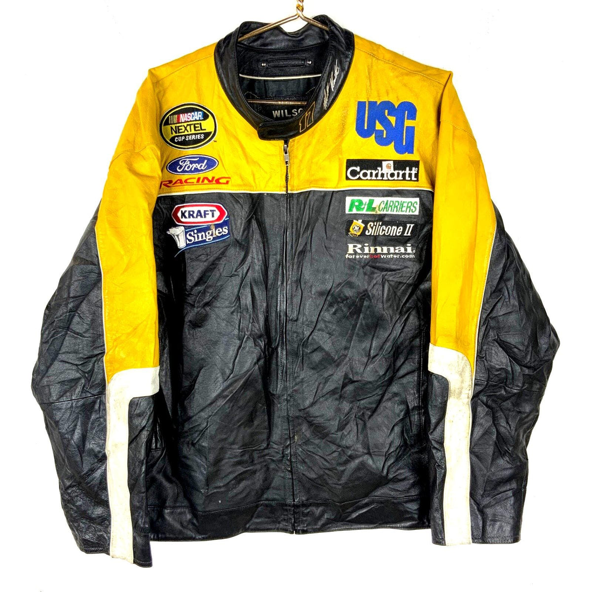 Vintage Matt Kenseth Chase Leather Racing Jacket XL Full Zip Nascar Graphic Tee – Soft Feel · Trending Graphic Apparel