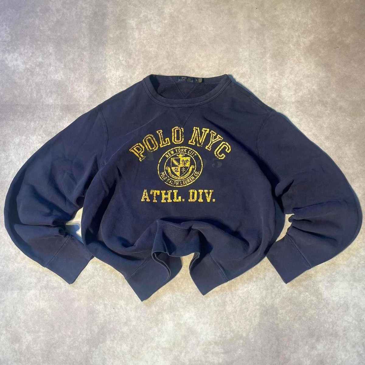 Vintage Polo Ralph Lauren New York Crewneck Graphic Tee – Bold Style · Great Gift For Fans