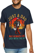 Just a dad who always came back with the milk T Shirt Perfect Gift for Father39s Day Just a Dad Tee Unisex Apparel comfort color T Shirt Graphic Tee – Fan Favorite · Trending Graphic Apparel