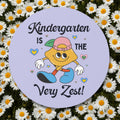 Kindergarten Teacher Sticker Cute Matching Kindergarten Crew Sticker for First Day of School with Funny Saying Silly Back to School Gift Graphic Tee – Cozy Vibes · Trending Graphic Apparel