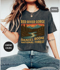 Red River Gorge Comfort Colors Tshirt Unisex Tee Mountain Outdoors Shirt Hiking Camping Apparel Nature Lover Gift Adventure Graphic Graphic Tee – Cozy Vibes · Trending Graphic Apparel