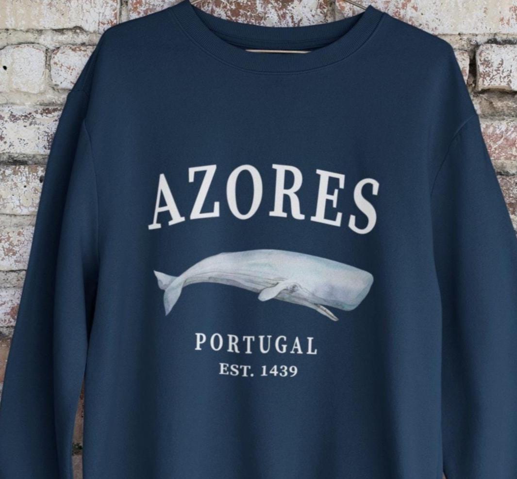 Azores Islands Portugal Crewneck Sweatshirt Womens Portuguese Pullover Gift Sweatshirt – Everyday Comfort · Trending Graphic Apparel