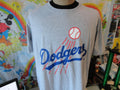 Los Angeles Dodgers MLB Baseball Gray Retro T Shirt Size XL Graphic Tee – Feel-Good Design · Must-Have Style