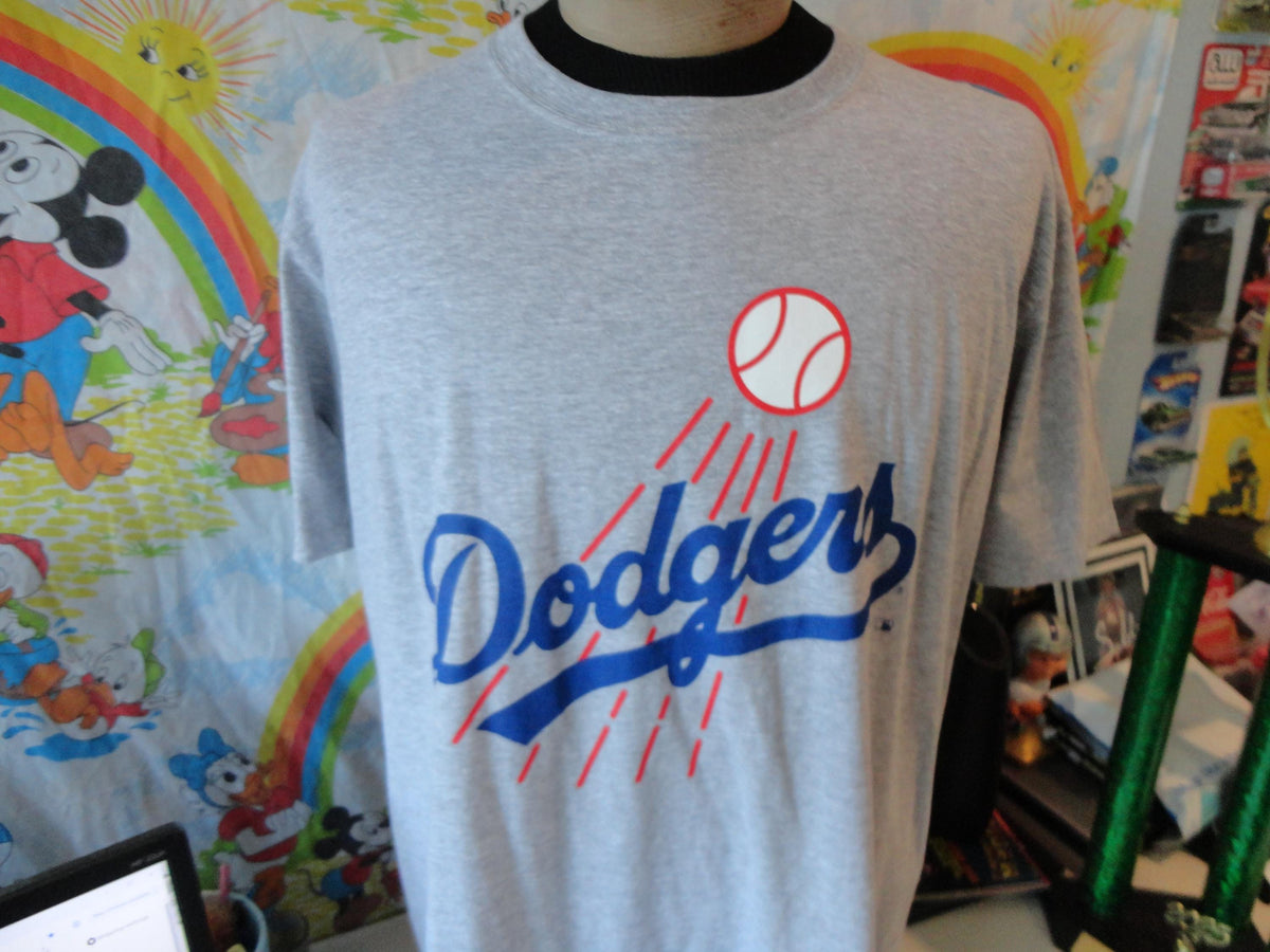 Los Angeles Dodgers MLB Baseball Gray Retro T Shirt Size XL Graphic Tee – Feel-Good Design · Must-Have Style